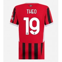 AC Milan Theo Hernandez #19 Hemmatröja Kvinnor 2024-25 Korta ärmar